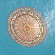 Indian structure, swastika in the center of solar disc